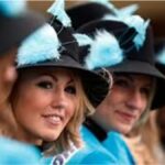 Cheltenham Festival showcases British fashion as ladies return to racecourse catwalks in Gloucestershire