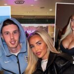 Cole Palmer and Olivia Holder