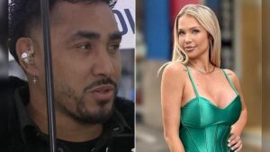 Dimitri Payet and Larissa Natalya Ferrari