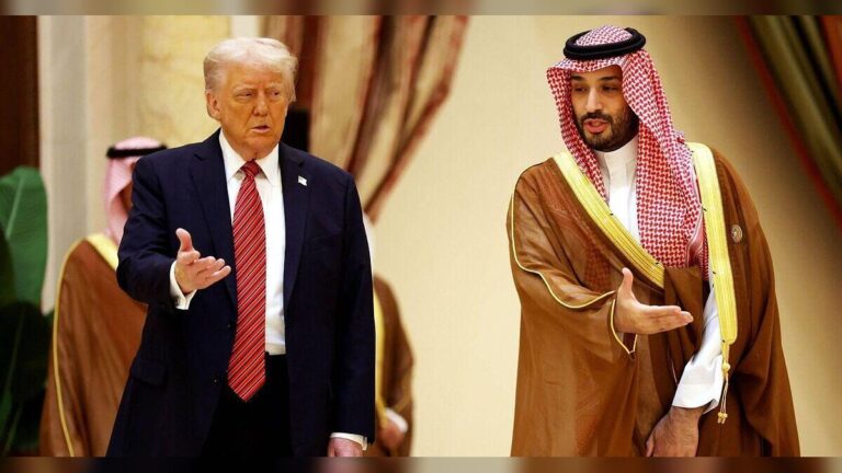 Donald Trump and Mohammed bin Salman