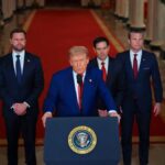 Donald Trump sparks controversy in Washington as he claims a former US president secretly praised his Iran decision