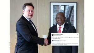 Elon Musk Sparks Political Firestorm After Claiming Race Laws Discriminate Against Whites in South Africa