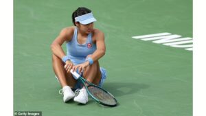 Emma Raducanu suffers crushing defeat against Amanda Anisimova in shocking third round exit at Indian Wells tennis tournament in California