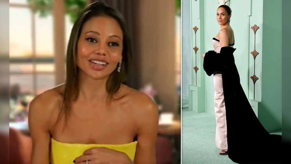 Emma Weymouth and Meghan Markle