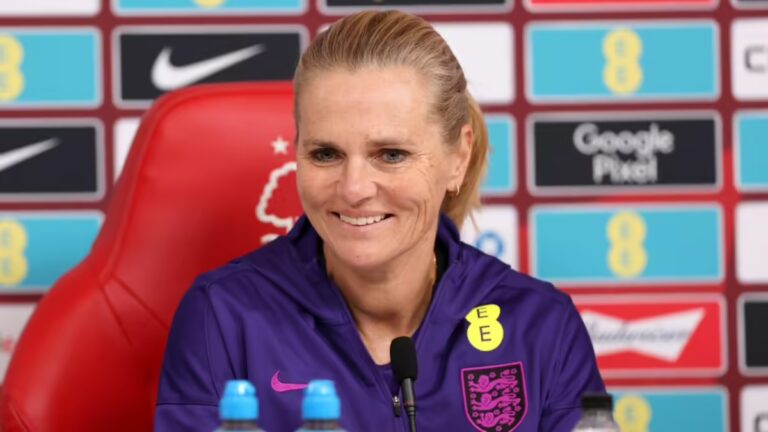 England manager Sarina Wiegman urges patience from Lionesses ahead of World Cup qualifier against Iceland in Nottingham