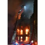 Massive fire destroys historic Forsyth Building and shuts down Glasgow Central Station causing travel chaos in Glasgow