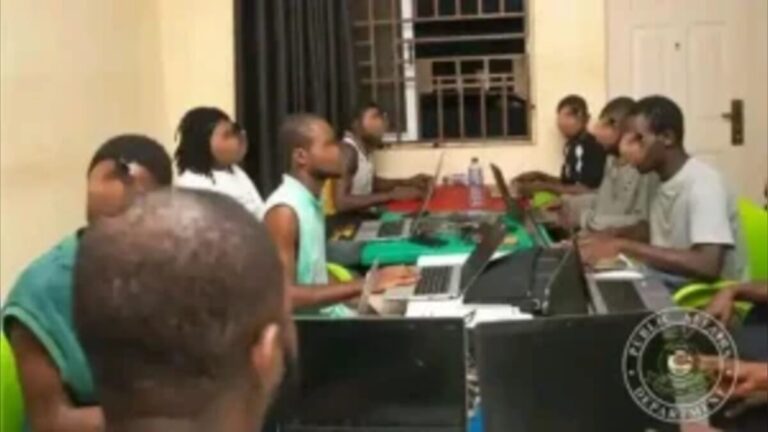 Ghana Immigration Service arrests 93 Nigerians in Accra over massive cybercrime and victim abuse scandal