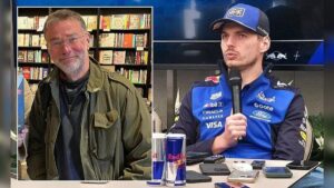 Giles Richards and Max Verstappen