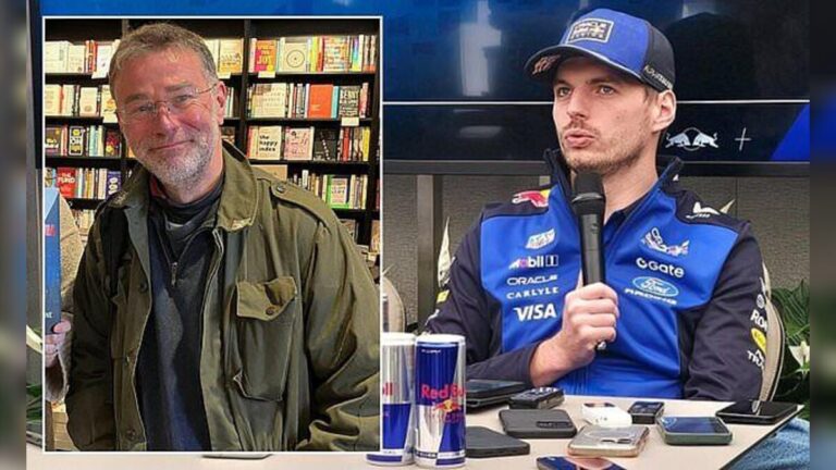 Giles Richards and Max Verstappen