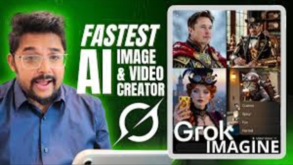 Grok Imagine generates entire sci-fi movie plots in seconds for creators worldwide