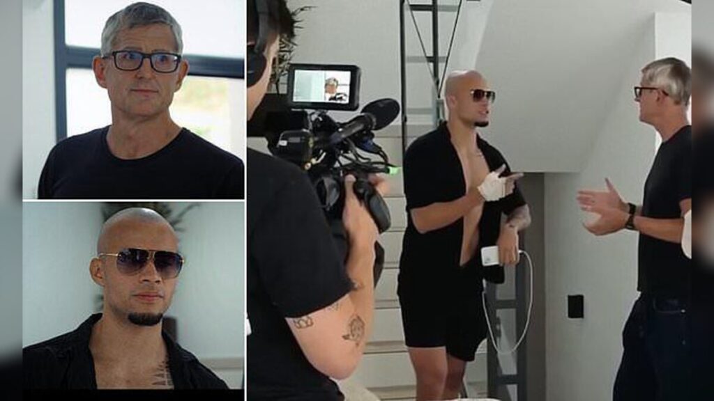 Harrison Sullivan and Louis Theroux