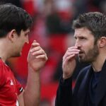 Harry Maguire and Michael Carrick