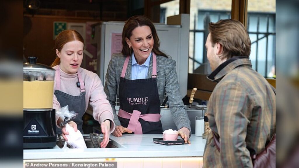 Prince William and Princess Catherine Surprise Shoppers at Borough Market in London