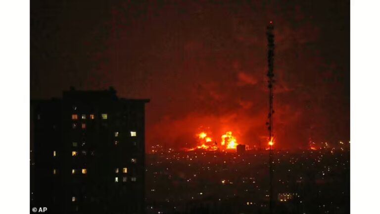 Iran Warns Residents About Toxic Rain After Israeli Airstrikes Hit Oil Facilities in Tehran