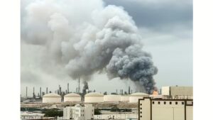 Iran unleashes massive drone and missile assault on Gulf nations as Bahrain refinery explosion in Sitra leaves civilians injured and oil markets shaken