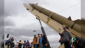 Iranian domestically built missile