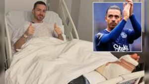 Jack Grealish shares injury recovery photos and begins rehabilitation training at Everton Finch Farm in Liverpool