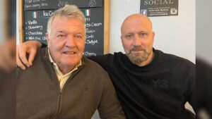 John Toshack and Cameron Toshack