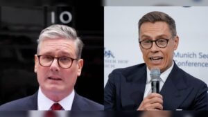 Keir Starmer and Alexander Stubb