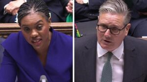 Kemi Badenoch and Keir Starmer
