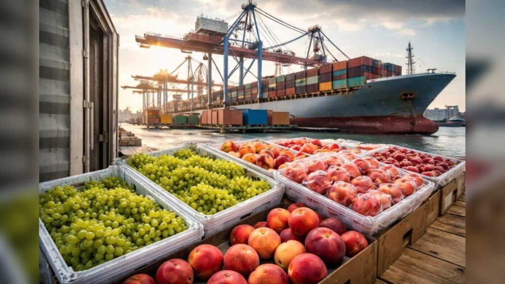 South African fruit exporters face massive losses as shipments of grapes and stonefruit get stranded in the Middle East