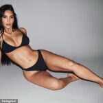 Kim Kardashian reveals spray tan secrets to sculpt curves and toned figure in Beverly Hills