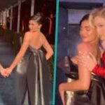 Kylie Jenner and Bella Hadid Turn Heads in Two Piece Ensembles at Vanity Fair Oscar Party in Los Angeles