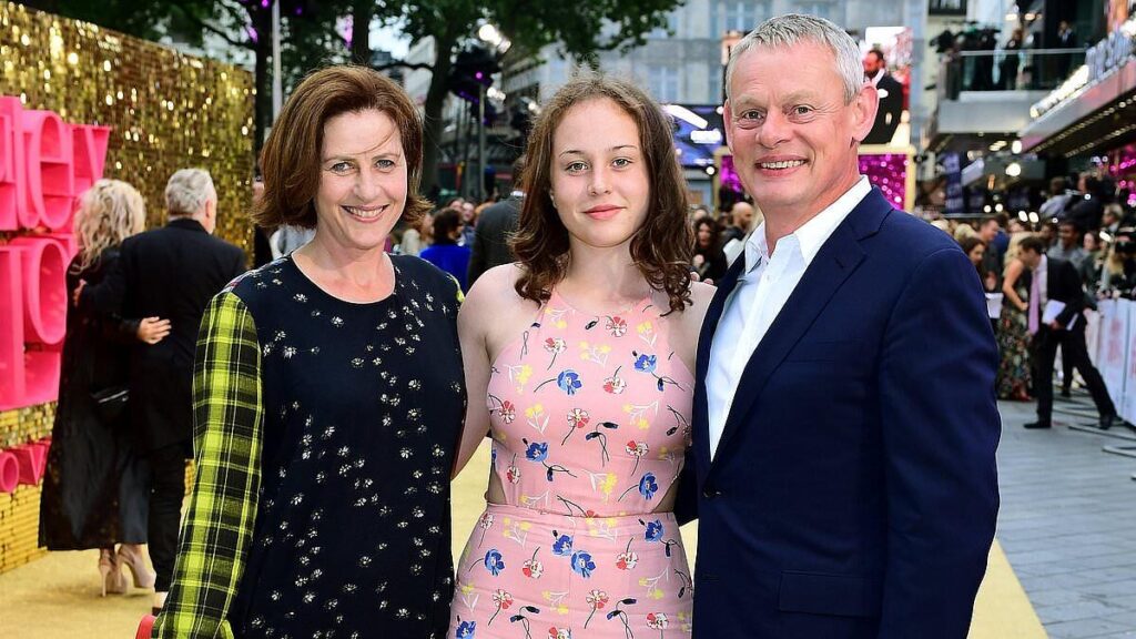 Martin Clunes Family