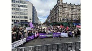 Former Irish President Mary Robinson Slams United States Administration Over Alleged Lies During International Women’s Day Rally In Belfast