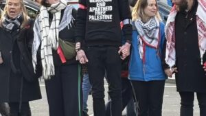 Pro-Palestinian Activist Thomas Abdullah Bourne Confronts Comedian Matt Lucas in Shocking London Underground Escalator Clash