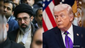 Mojtaba Khamenei and Donald Trump
