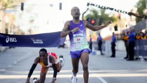 Nathan Martin and Michael Kamau