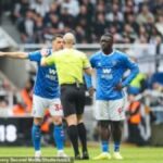 Referee Anthony Taylor halts explosive Newcastle United vs Sunderland derby clash at St James Park after Lutsharel Geertruida reports shocking racist abuse