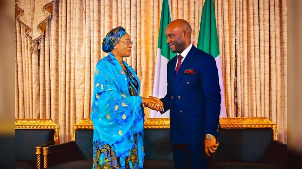 Oluremi Tinubu and Kingsley Tochukwu Udeh