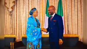 Oluremi Tinubu and Kingsley Tochukwu Udeh