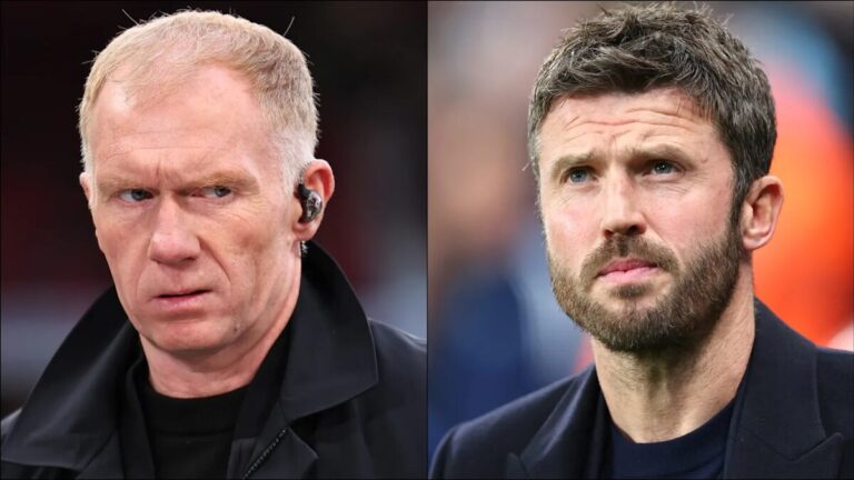 Paul Scholes and Michael Carrick
