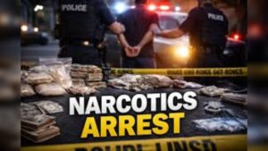 Police arrest Mario Mena Hernandez for reckless driving and drug possession in rural Florida