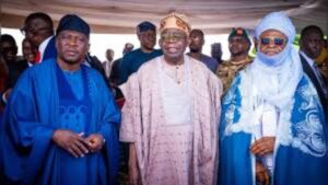 President Bola Tinubu praises Governor Ahmadu Fintiri for rapid infrastructure development in Adamawa