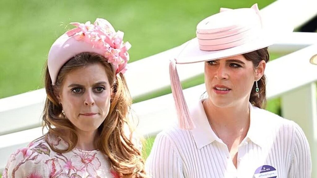 Princesses Beatrice and Eugenie