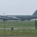 RAF B-52 bombers intimidate Gloucestershire skies as Britain faces tense Middle East standoff under Starmer’s leadership