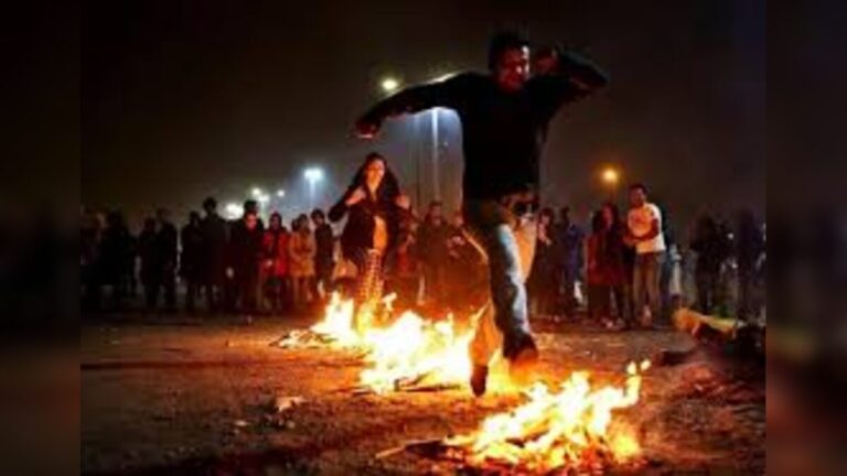 Reza Pahlavi leads Iranians in defiant fire jumping during Chaharshanbe Suri festival across Iran