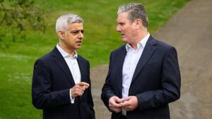 Sadiq Khan and Keir Starmer