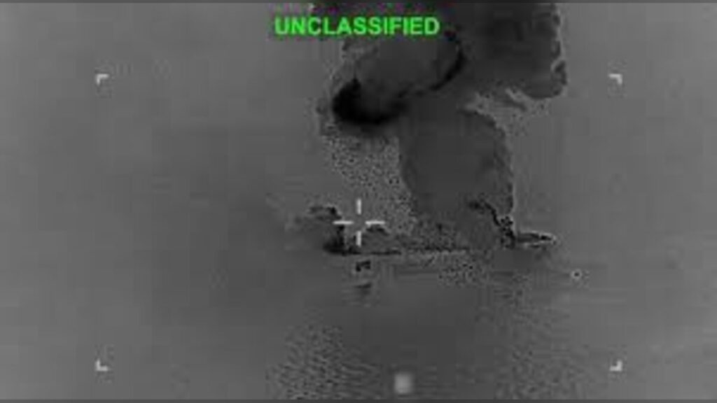 Satellite Images Show Iranian Drone Carrier IRIS Shahid Bagheri Survives US Navy Strike in Strait of Hormuz