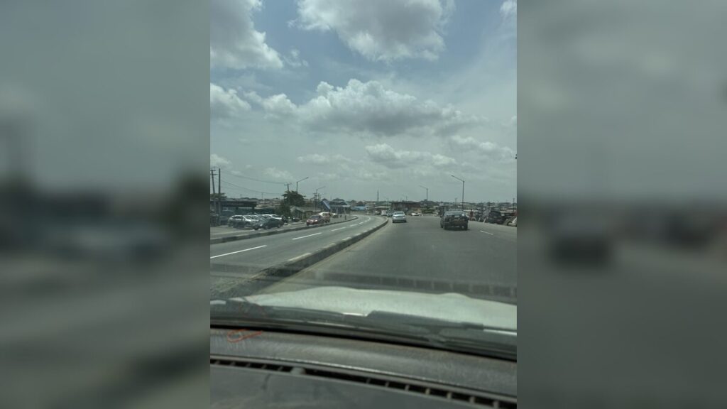 Scanty Lagos Roads