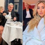 Sophie Habboo and Jamie Laing