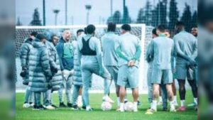 Super Eagles squad storm Antalya camp in Turkey as 21 players ignite intense training buildup ahead of crucial international friendlies