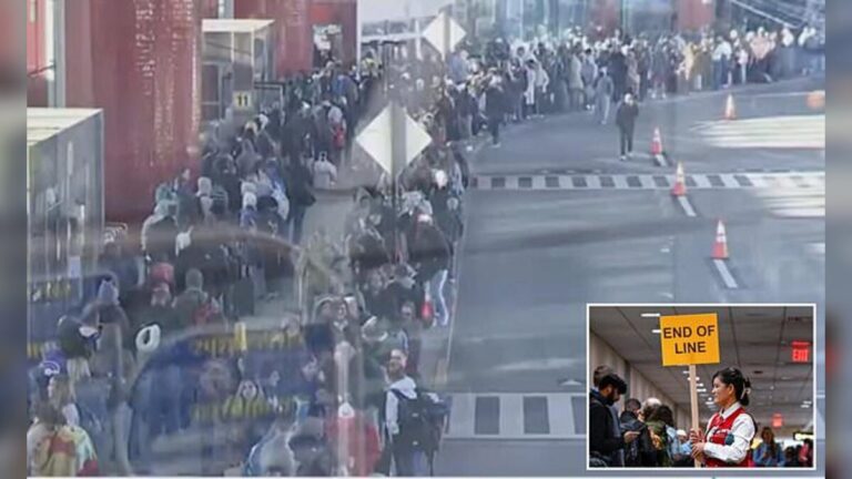 TSA queue