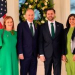 Taoiseach Micheál Martin Meets US Vice President JD Vance for St Patrick’s Day Breakfast in Washington DC