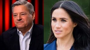 Ted Sarandos and Meghan Markle