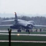 The 146ft (44.5m) B-1 Lancer